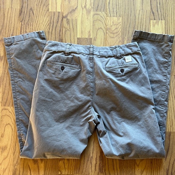 Men’s American Eagle Flex Original Straight Lived In Khaki Pants - Picture 6 of 11